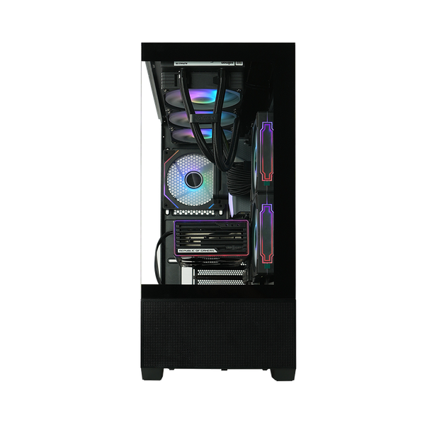  Thùng máy Zalman Chronix V2 (Kèm sẵn 3 Fan) | ATX, Đen 