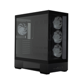  Thùng máy Zalman P40 DS (Kèm sẵn 4 Fan) | ATX, Đen 