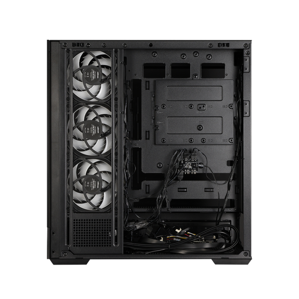  Thùng máy Zalman P40 DS (Kèm sẵn 4 Fan) | ATX, Đen 