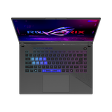  Laptop Gaming ASUS ROG Strix G16 (2025) G614PM-RV233W | R9-8940HX, 16GB DDR5, 512GB NVMe, RTX 5060 8GB GDDR7, 16" WUXGA 165Hz, Xám 