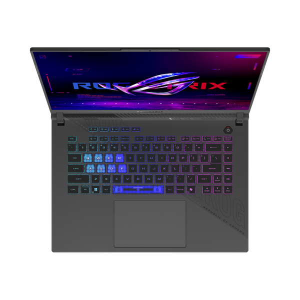  Laptop Gaming ASUS ROG Strix G16 (2025) G614PM-RV233W | R9-8940HX, 16GB DDR5, 512GB NVMe, RTX 5060 8GB GDDR7, 16" WUXGA 165Hz, Xám 