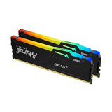  RAM PC Kingston Fury Beast RGB 64GB DDR5 | (2x32GB), 6000MHz, Intel XMP/AMD EXPO KF560C36BBE2AK2-64 