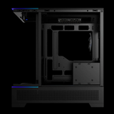  Thùng máy Gamdias Atlas P6 CG (Kèm sẵn 4 Fan ARGB) | F-ATX, Mid Tower, Kính cường lực, Đen 