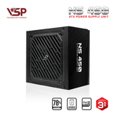  Nguồn máy tính VSP NS450 450W Đen | ATX, Cáp dẹt 