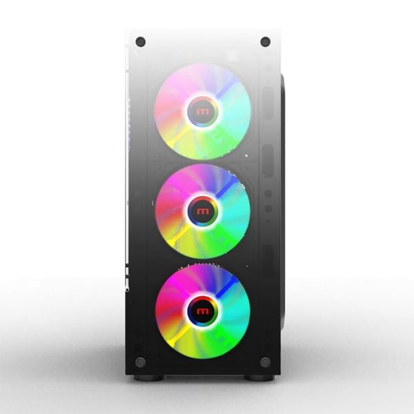  Thùng máy MAGIC GA-03 ATX (Chưa kèm Fan) | Mặt Kính, Đen 
