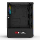  Thùng máy MAGIC GA-03 ATX (Chưa kèm Fan) | Mặt Kính, Đen 