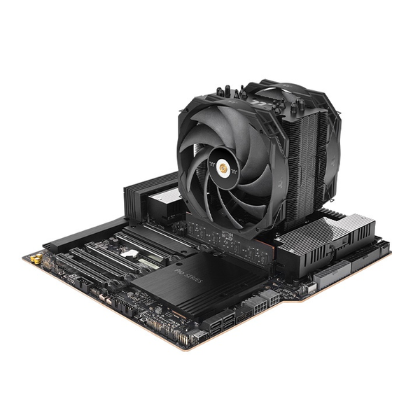  Tản nhiệt khí Thermaltake WAir CL-P140-CA14BL-A | 500W TDP, Dual TOUGHFAN 14 Pro, Intel LGA4677, AMD sTR5/SP6, Đen 