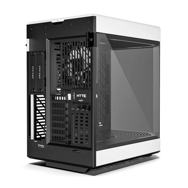  Thùng máy Hyte Y60 Panda (CS-HYTE-Y60-BW) | Mid-Tower, Dual Chamber, Kèm sẵn Riser PCIe 4.0, Trắng Đen 