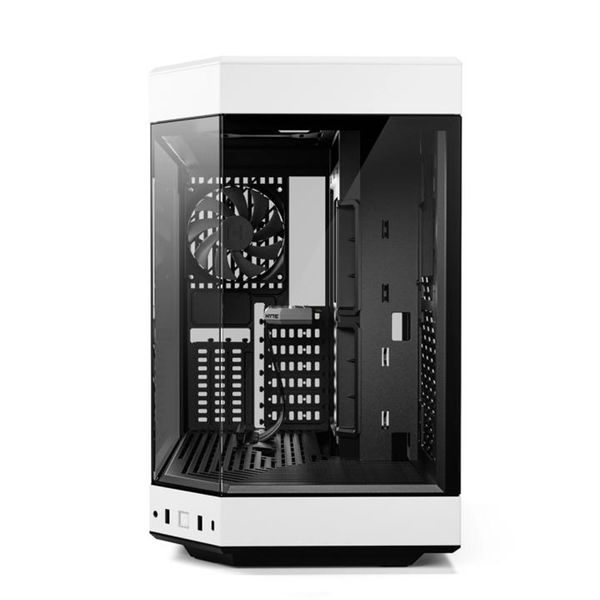  Thùng máy Hyte Y60 Panda (CS-HYTE-Y60-BW) | Mid-Tower, Dual Chamber, Kèm sẵn Riser PCIe 4.0, Trắng Đen 