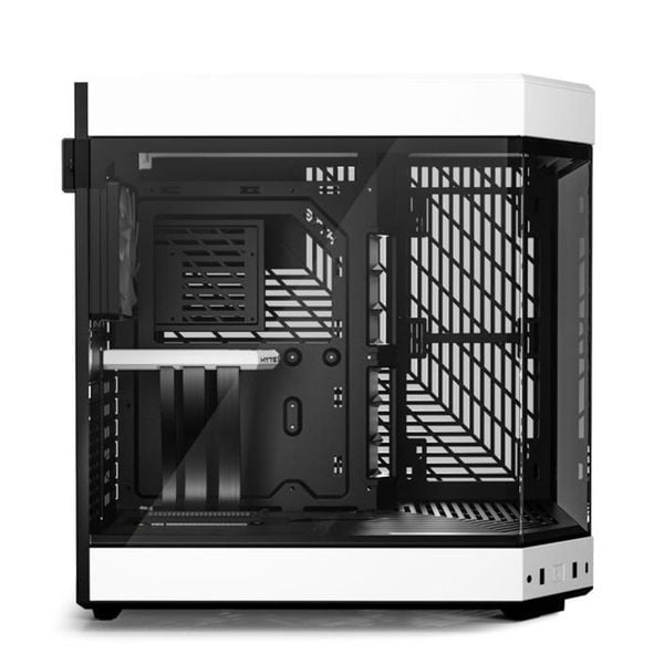  Thùng máy Hyte Y60 Panda (CS-HYTE-Y60-BW) | Mid-Tower, Dual Chamber, Kèm sẵn Riser PCIe 4.0, Trắng Đen 