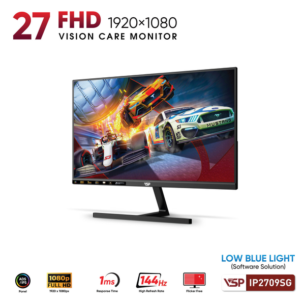  Màn hình văn phòng VSP IP2709SG | 27 inch, Full HD, 144Hz, IPS 