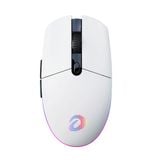  Chuột gaming DareU EM911T | 3 mode, 8000 DPI, 72g, Trắng 