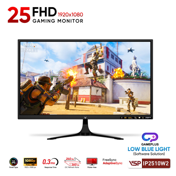  Màn hình Gaming VSP IP2510W2 | 25 inch, Full HD, 260Hz, IPS, 0,3ms 