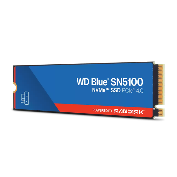  Ổ cứng SSD Western Digital Blue SN5100 500GB | PCIe Gen4 x4 NVMe, M.2 2280 (WDS500G5B0E) 