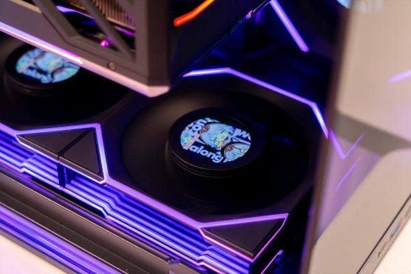  Quạt tản nhiệt PC Leopard Interstellar V4 LCD Digital | 120mm, ARGB, Gió ngược, LCD, Đen 