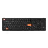  Bàn Phím Không Dây Dare-U LK150D Black Orange (Dual Mode, Scissor Switch) 