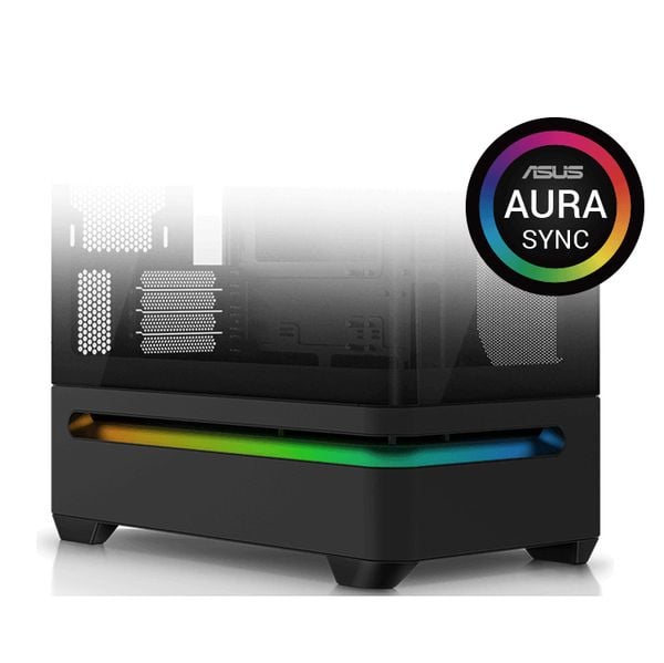  Thùng máy Asus Prime AP202 ARGB M-ATX (Không Fan Đi Kèm) (Aio 360 Top) - Đen 