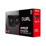  Card màn hình (AMD) ASUS DUAL RX 9060XT (DUAL-RX9060XT-16G) | 16GB GDDR6, 2048 Stream 