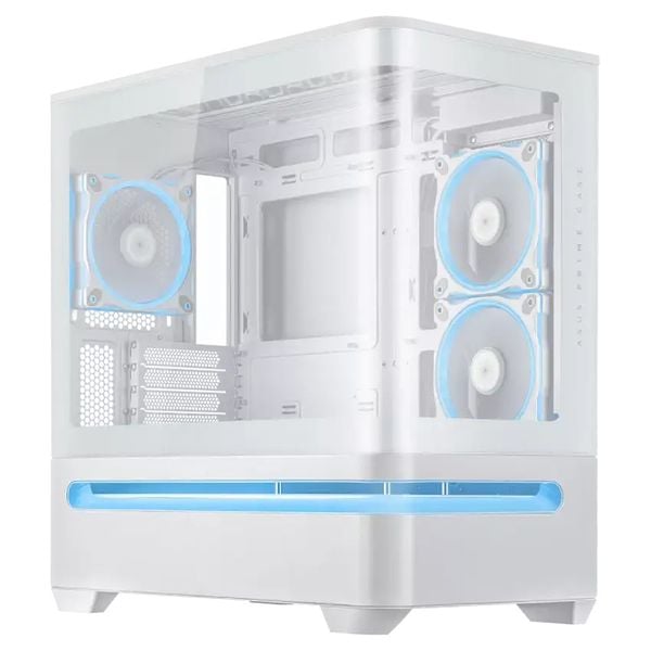  Thùng máy Asus Prime AP202 ARGB M-ATX (Không Fan Đi Kèm) (Aio 360 Top) - Trắng 
