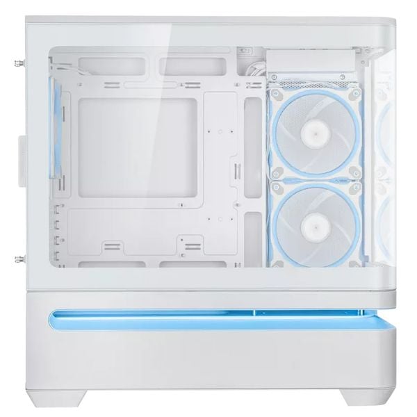  Thùng máy Asus Prime AP202 ARGB M-ATX (Không Fan Đi Kèm) (Aio 360 Top) - Trắng 