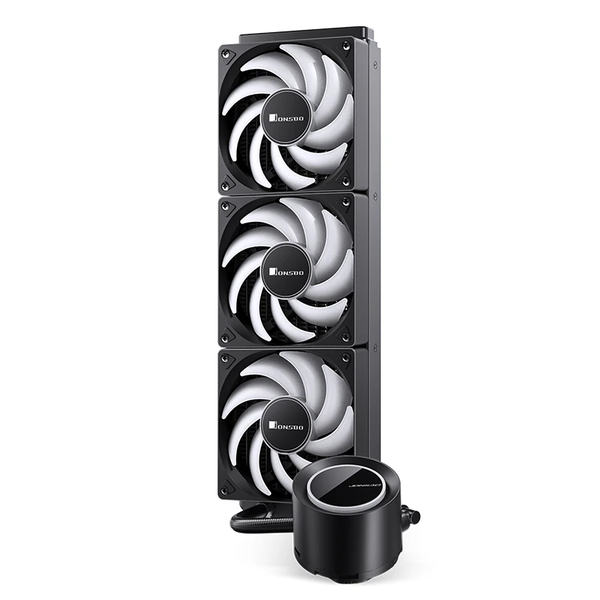  Tản nhiệt nước Jonsbo TG-360 ARGB Black | Radiator 360mm, 3 Fan 120mm PWM, Đen 