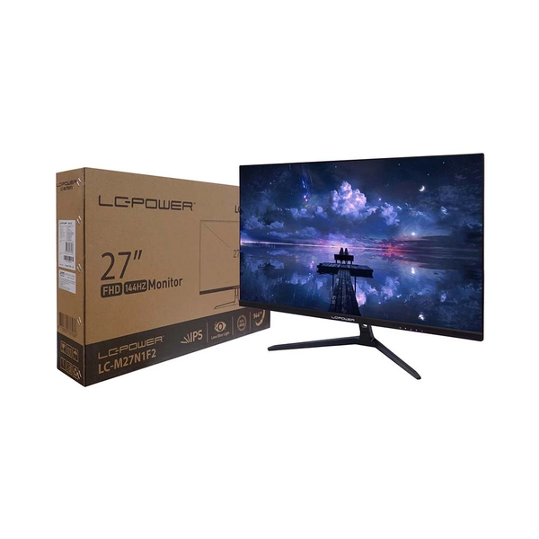  Màn hình LC-POWER LC-M27N1F2 | 27 inch, Full HD, 144Hz, IPS, 1ms, HDMI, VGA 