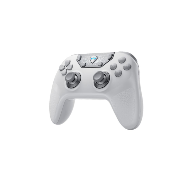  Tay cầm chơi game Machenike F1 | Không dây, Tri-mode, White 