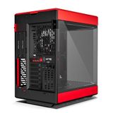  Thùng máy Hyte Y60 BlackCherry (CS-HYTE-Y60-BR) | Mid-Tower, Dual Chamber, Kèm sẵn Riser PCIe 4.0, Đen Đỏ 