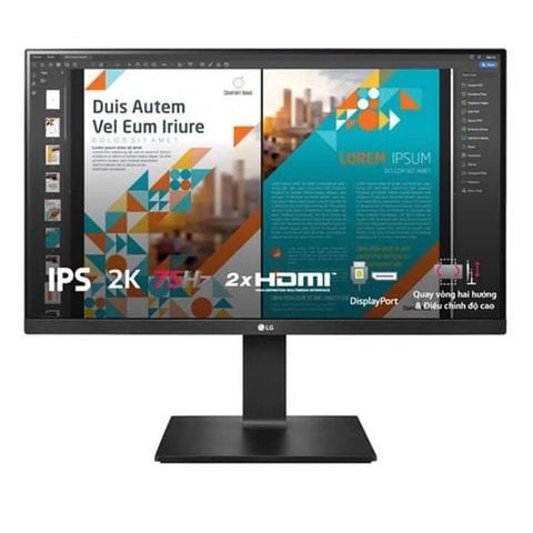  Màn hình Gaming LG 24QP550 | 23.8 inch, 2K/QHD, 75Hz, IPS 