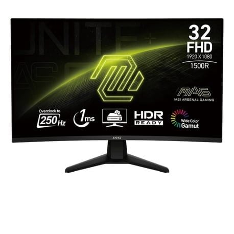  Màn hình Gaming MSI MAG MAG32C6X | 32 inch, FHD, 250Hz, VA 