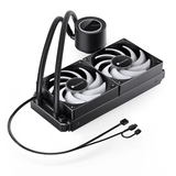 Tản nhiệt nước Jonsbo TG-240 ARGB Black | Radiator 240mm, 2 Fan 120mm PWM, Đen 