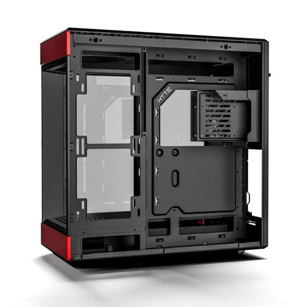  Thùng máy Hyte Y60 BlackCherry (CS-HYTE-Y60-BR) | Mid-Tower, Dual Chamber, Kèm sẵn Riser PCIe 4.0, Đen Đỏ 