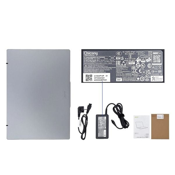  Laptop Văn phòng ACER Swift Go 14 NX.KSGSV.001 | U5 125H, 16GB, SSD 512GB, 14" QHD+ 