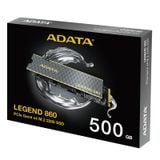  Ổ cứng SSD ADATA LEGEND 860 500GB | PCIe Gen4 x4 NVMe, M.2 2280 (SLEG-860-500GCS) 