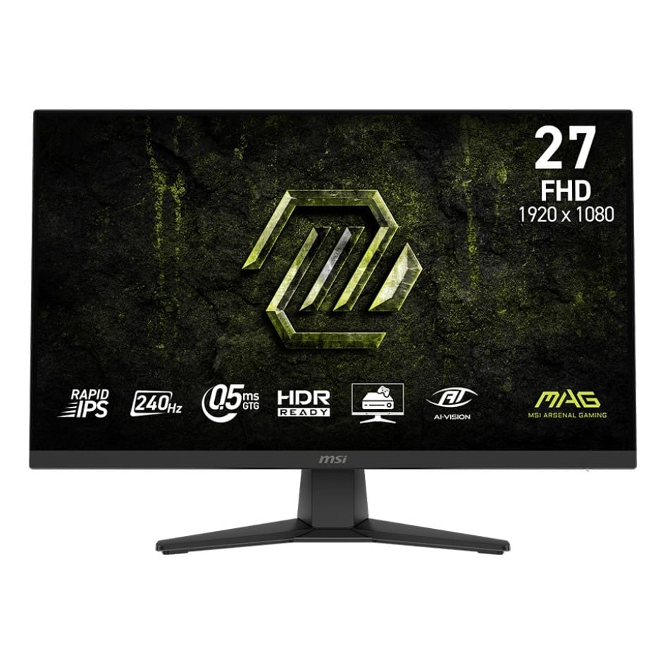 Màn Hình MSI MAG 272F X24 | 27 inch, FHD, IPS, 240Hz, 0.5ms, HDMI, DP, AI-Vision