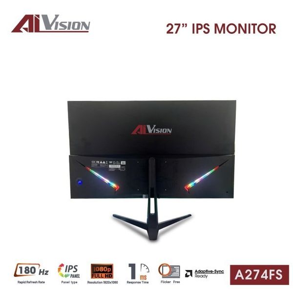  Màn hình Gaming Aivision A274FS | 27 inch, FHD, 180Hz, IPS 