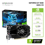  Card màn hình NVIDIA GeForce GT 1030 UNIKA 4GD4 V3 | 4GB DDR4, 64-bit, 1 Fan 