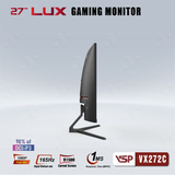  Màn hình Gaming VSP VX272C | 27 inch, FHD, Cong, 165Hz, 1ms, VA 