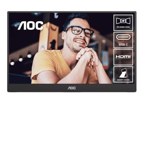 Màn hình Di động AOC 16T20 | 15.6 inch, FHD, 60Hz, IPS, Foldable Smart Cover