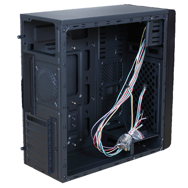  Thùng máy văn phòng SAMA M1 | Micro-ATX / ATX, Đen 