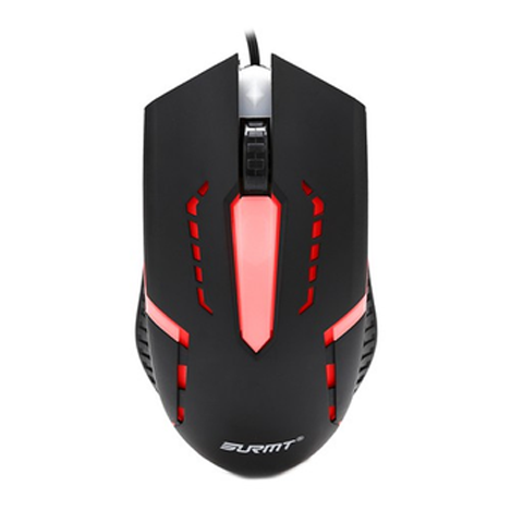 Chuột văn phòng SURMT M759 | 1200 DPI, 90g, Đen