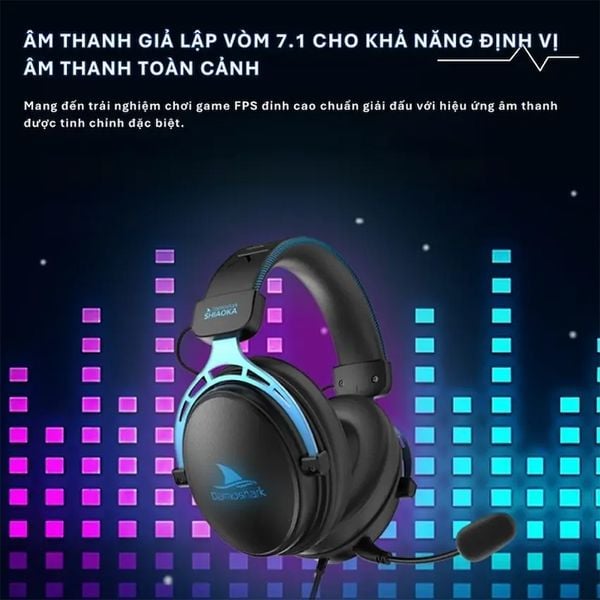  Tai nghe gaming có dây Darmoshark T3 ENC 