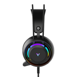  Tai nghe Rapoo VH360C RGB | Màu đen, mic ngắn 