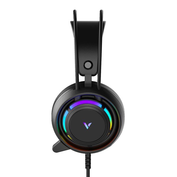  Tai nghe Rapoo VH360C RGB | Màu đen, mic ngắn 