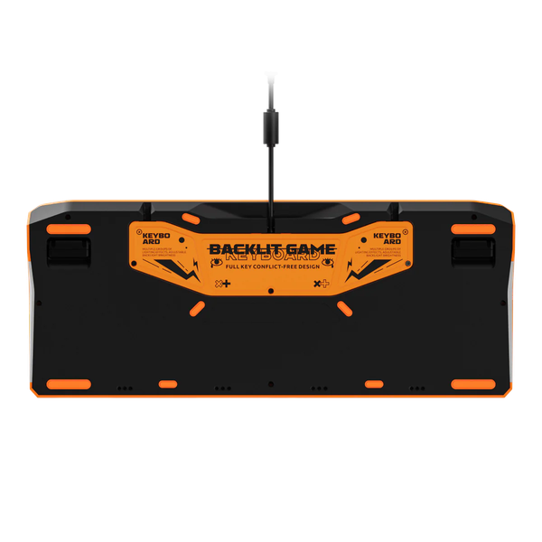  Bàn phím gaming Rapoo ESK750-98 | Orange Grey Black, Blue Switch 