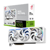  Card màn hình NVIDIA GeForce RTX 5090 ASUS ROG Astral White OC | 32GB GDDR7, 21760 CUDA, 1000W 