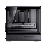  Thùng máy Jonsbo D200 Micro-ATX | Đen, Kính Cong 
