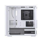  Thùng máy Jonsbo D200 Micro-ATX | Trắng, Kính Cong 