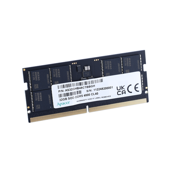  Ram Laptop Apacer 32GB DDR5 5200MHz SODIMM (AS32GHB52CUBBGH) 
