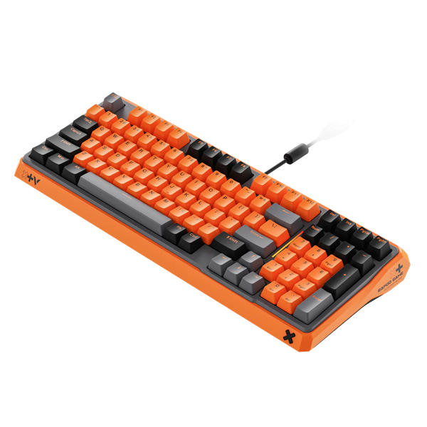  Bàn phím gaming Rapoo ESK750-98 | Orange Grey Black, Blue Switch 